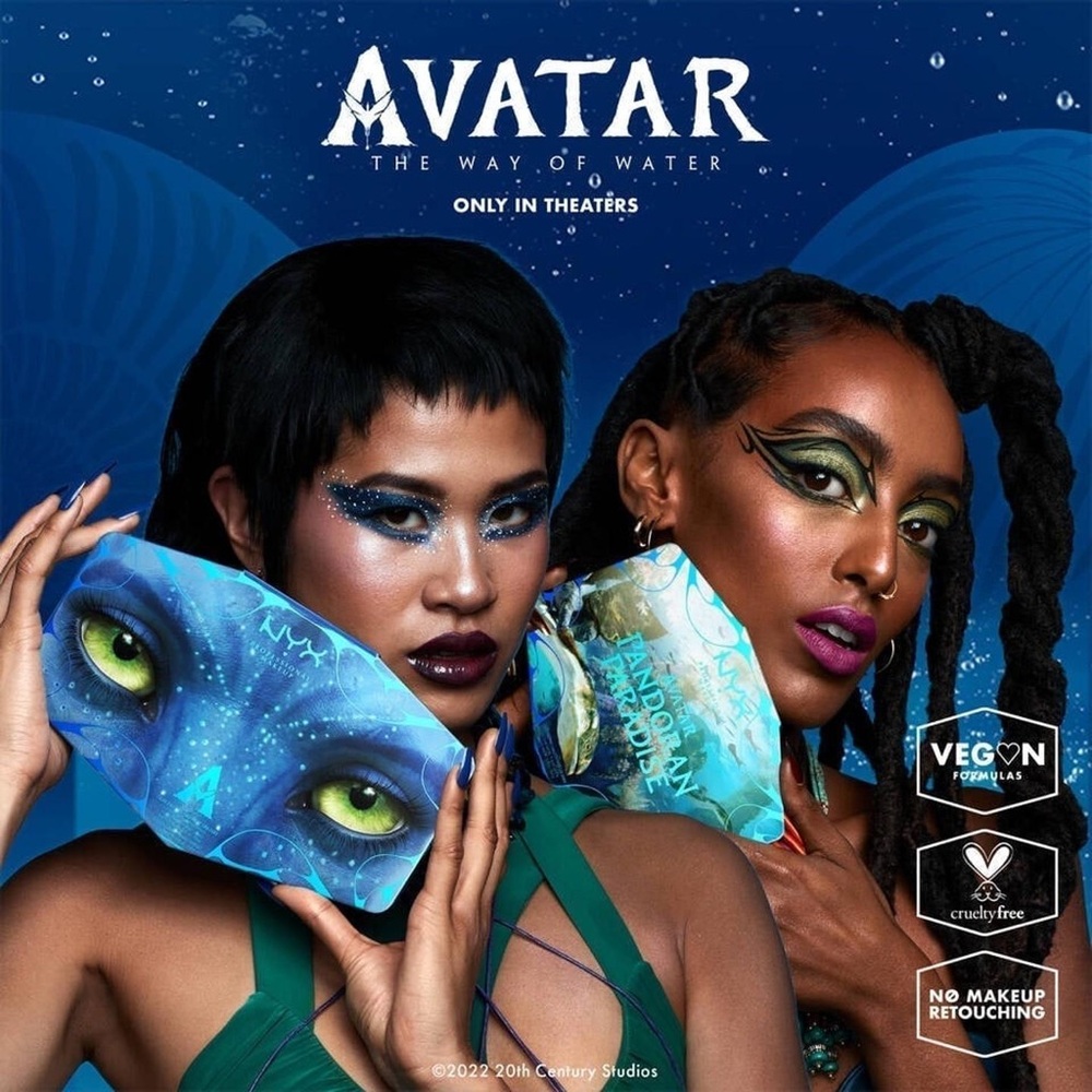 NYX Avatar The Way of Water Eyeshadow Palette Vegan Cruelty-Free Matte Shimmer - Picture 5 of 6